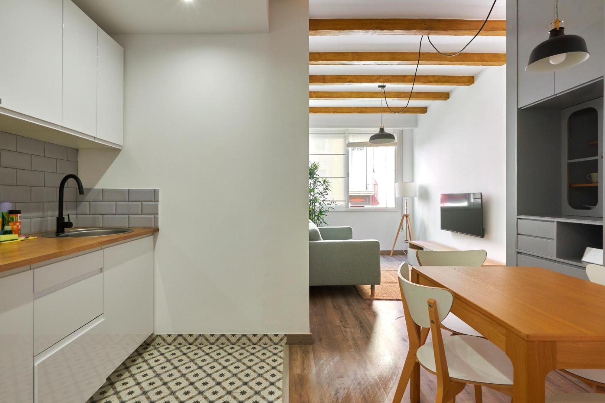 Ol Cute Apartment In Quiet Olivera St Barcelona Ngoại thất bức ảnh